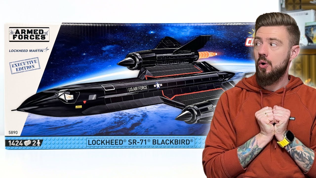 LOCKHEED SR 71 BLACKBIRD EXECUTIVE EDITION 🛩️ COBI 5890 RECENZJA