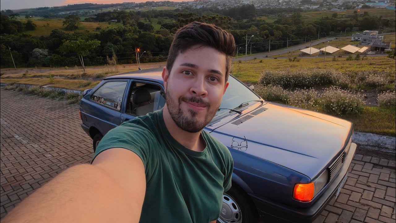 Voltinha de Gol 1.8 / Testando câmera nova (DJI Action 6)