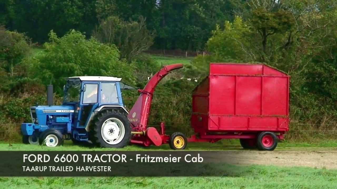 Ford 6600 & Taarup Silage Harvester