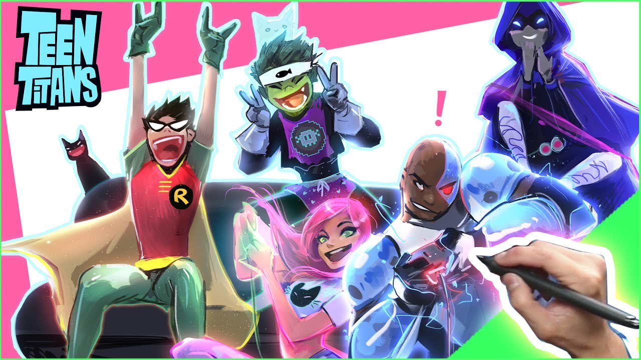 TURNING MY FRIENDS INTO TEEN TITANS!