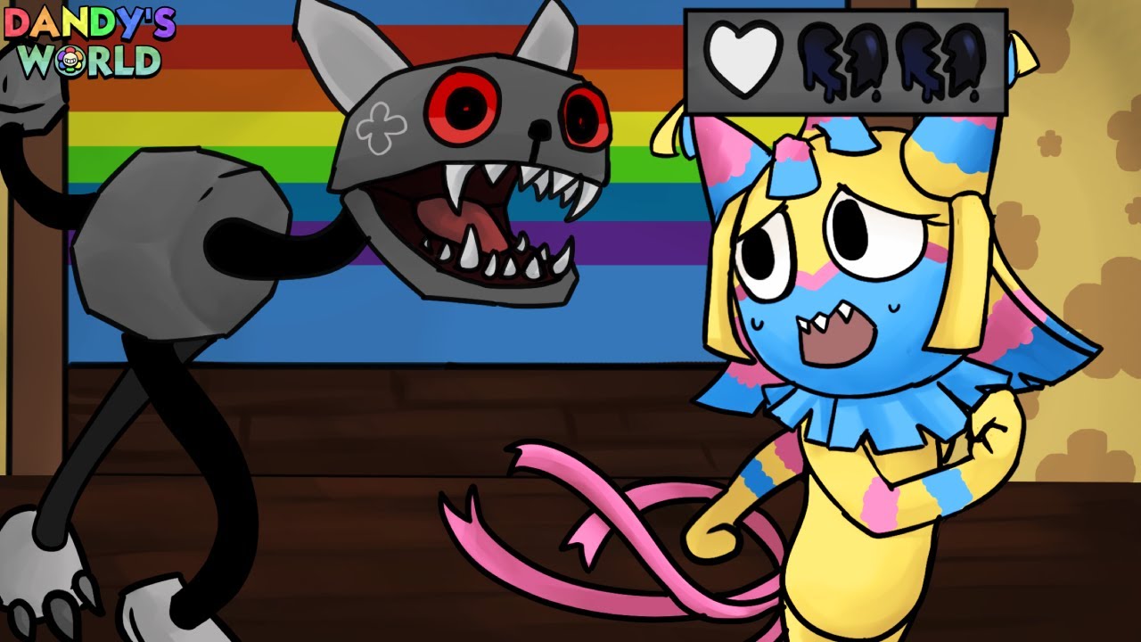 The CRAZIEST ONE HEART CHALLENGE on Dandy's World!