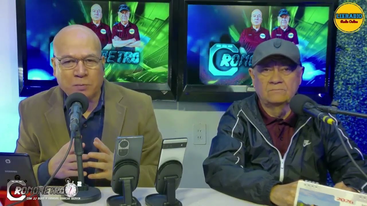 cronometró con JJ Ruiz y Manuel Garcia Servín ⚽️🔥🥅