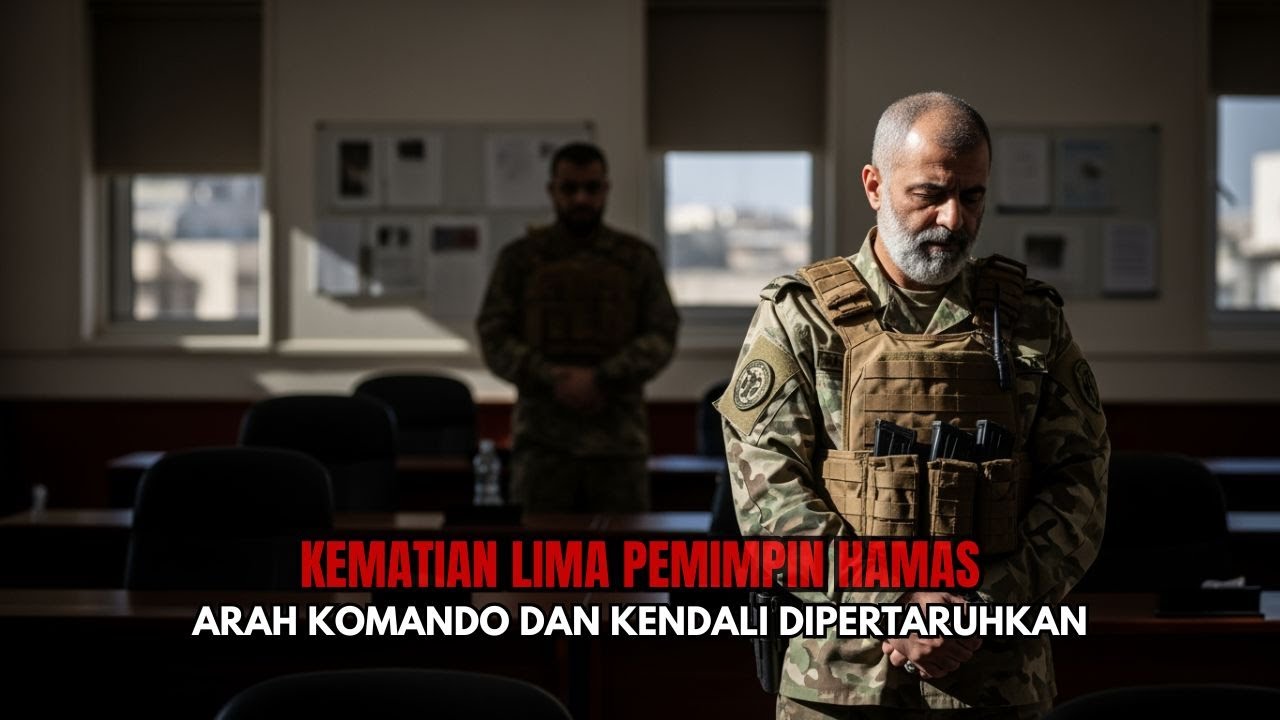 Kematian Lima Pemimpin Hamas — Arah Komando dan Kendali Dipertaruhkan