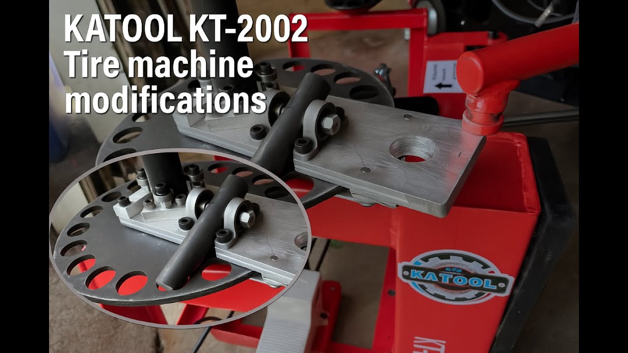 Модификации шиномонтажного станка KATOOL KT-2002. Измерения и как построить модификацию с храповы...