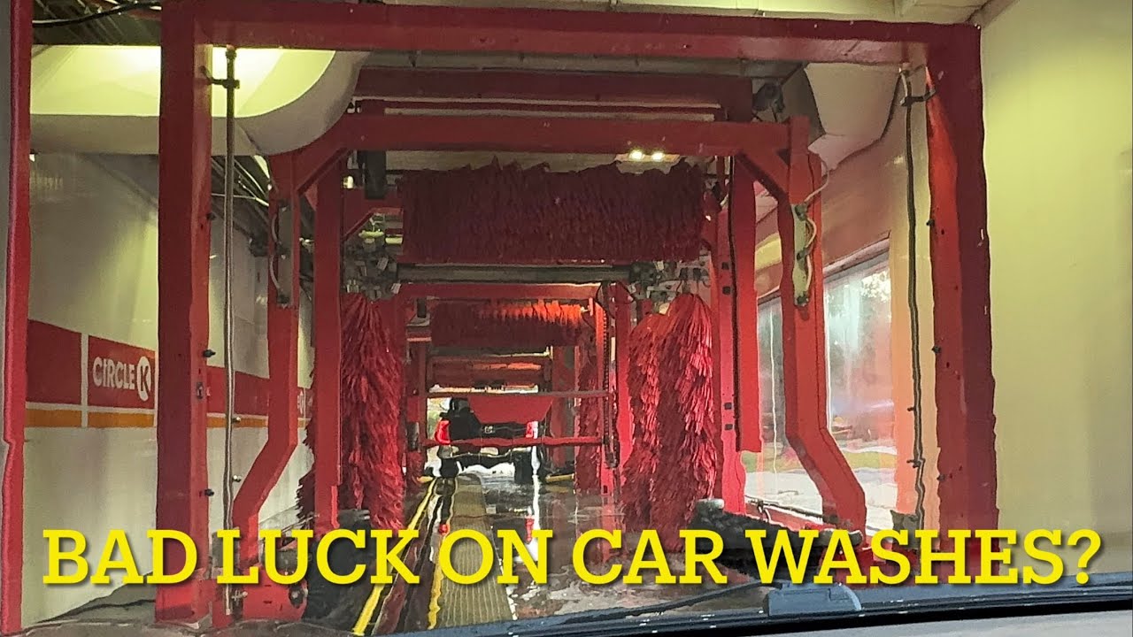 (Бесконтактный цикл) Ужасный туннель WashTec SoftLine 2 на автомойке Esso/Circle K в Маркхэме