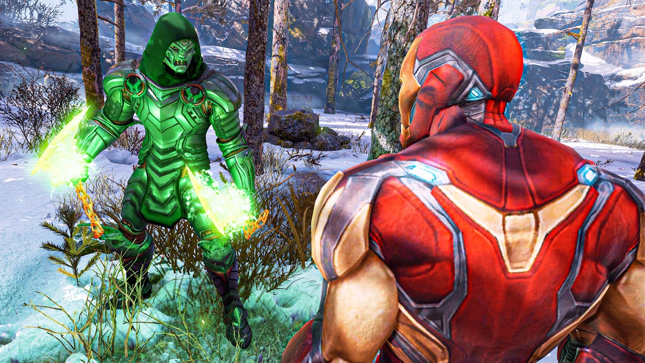God of War PC Mod DR DOOM против Iron Man