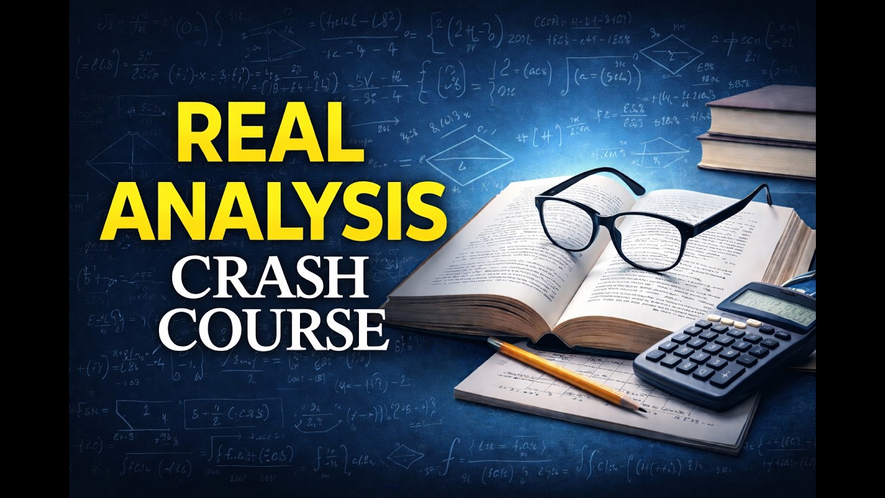 Learn Real Analysis In 1 Hour