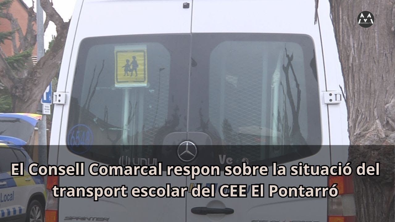 050226 El Consell Comarcal respon sobre la situació del transport escolar del CEE El Pontarró