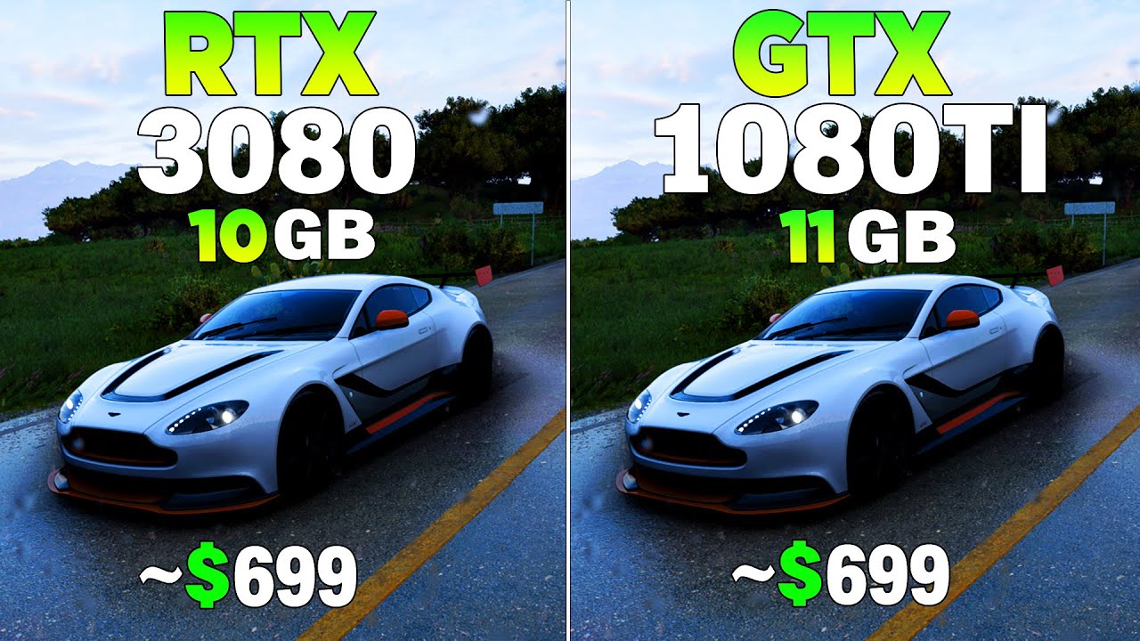 RTX 3080 vs GTX 1080 Tİ - Test in 8 Games