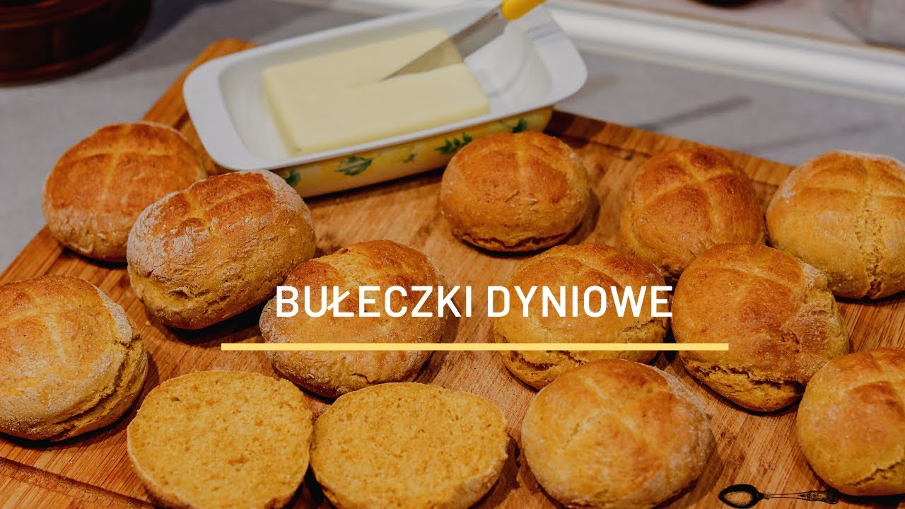 Bułeczki dyniowe - delikatne i puszyste | idealne na śniadanie
