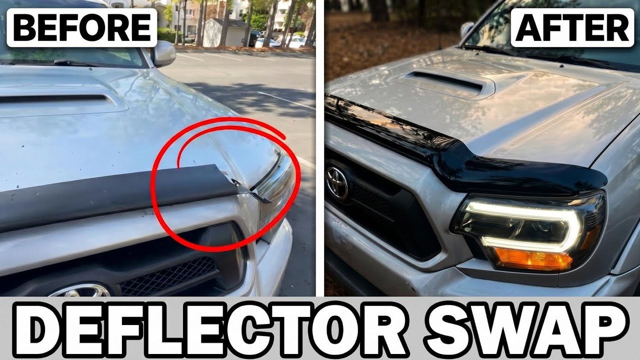 Broken Bug Deflector? Here's how I fixed my 2012 Tacoma | Ep. 5 | The Dusty Gremlin Garage