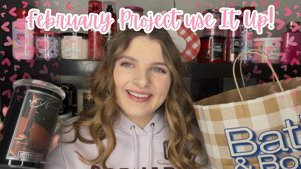 ❤️Love is In The Air!❤️ February Bath and Body Works Project Use It Up ❤️