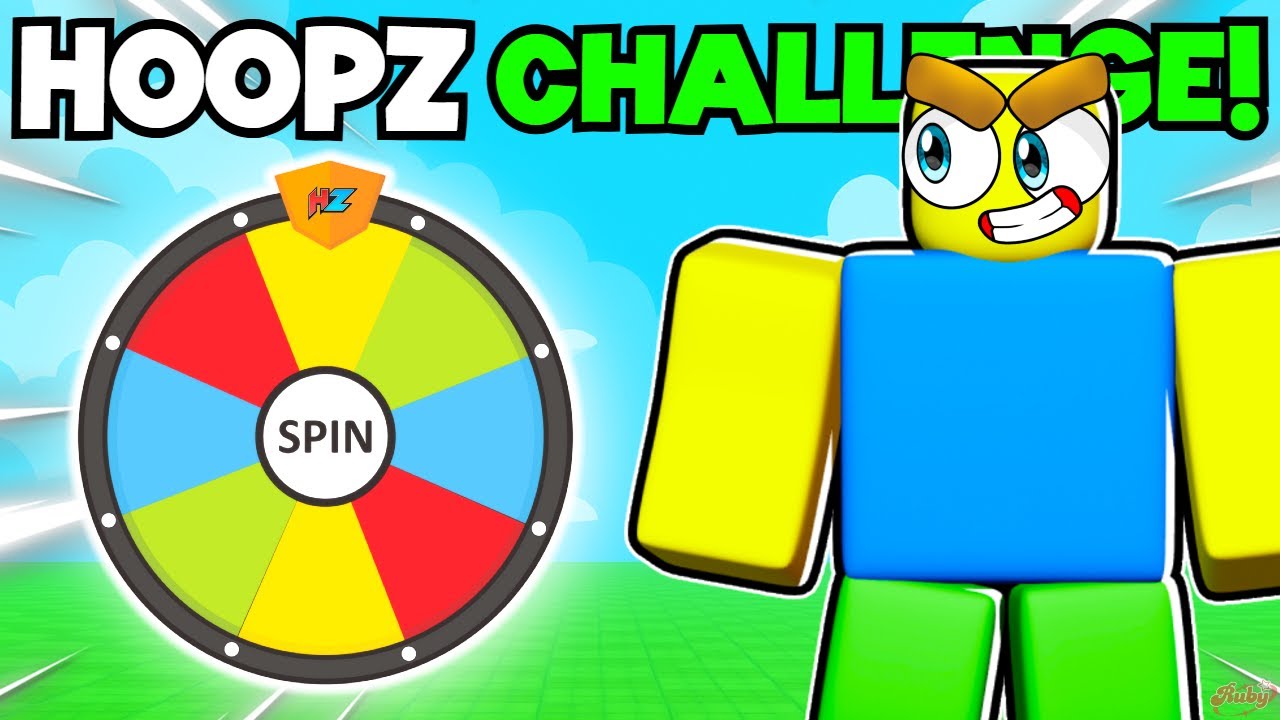 Spin The Wheel Challenges... [FT. @dfwTAL] (Roblox Hoopz 🏀)