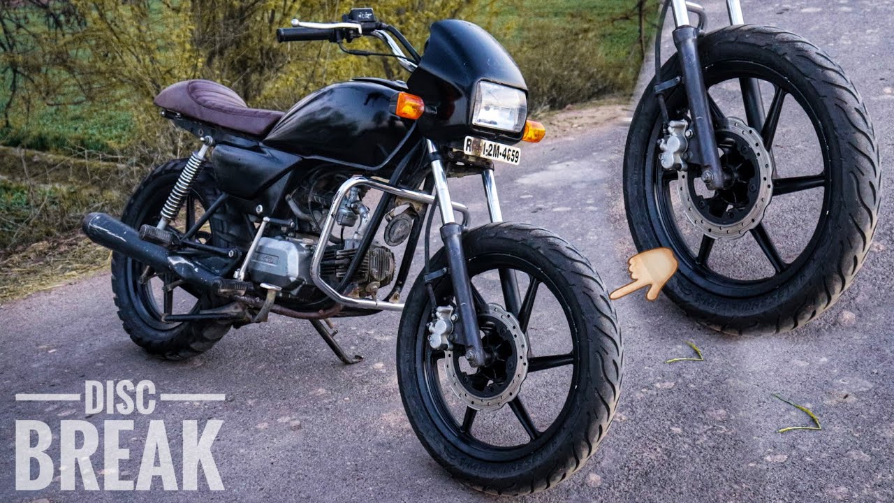 Tvs apache disc break install in hero splendor + | finally lag he gya | modified splendor +