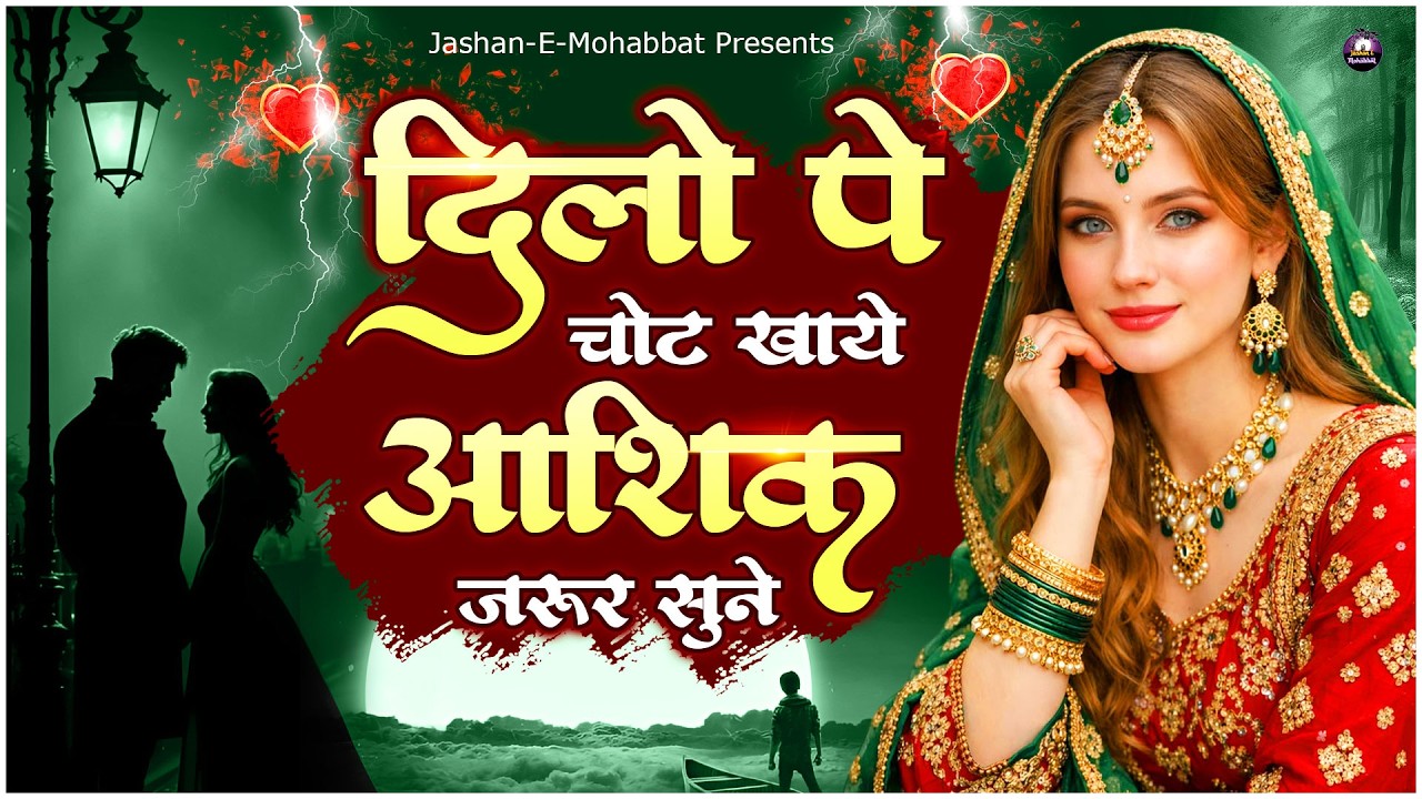 दिल पे चोट खाये आशिक जरूर सुने | Non Stop Sad Ghazal | Gam Bhari Ghazal | 2026 Dard Bhari Ghazal |