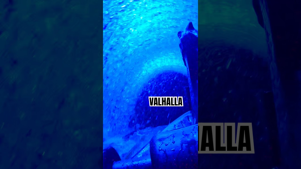 Valhalla Water Ride at Blackpool Pleasure Beach is fun & very wet 💦🤪 #blackpoolpleasurebeach #ride