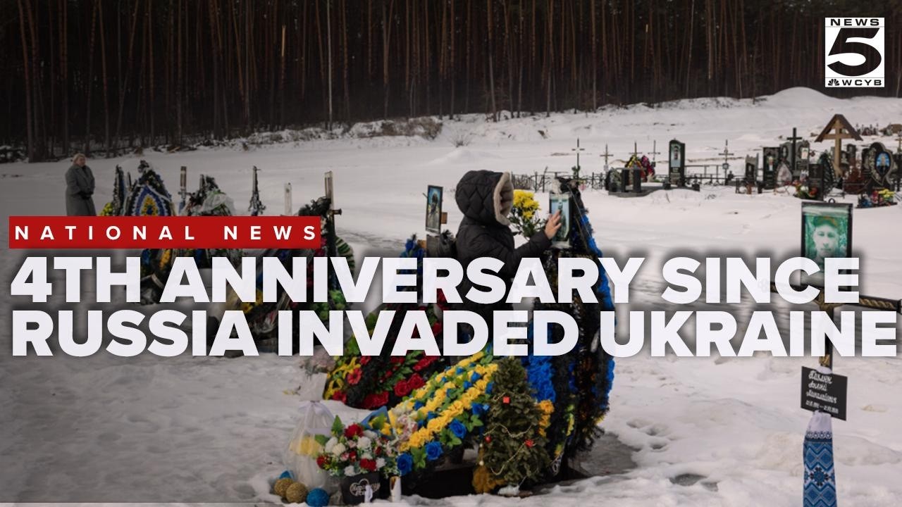 World marks grim anniversary: 4 years since Russia invaded Ukraine