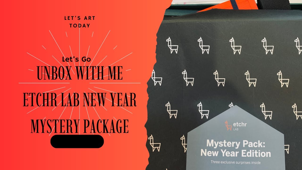 Unbox with me! Etchr Lab NEW YEAR Mystery Pack. Did I get my monies worth? I most definitely did!