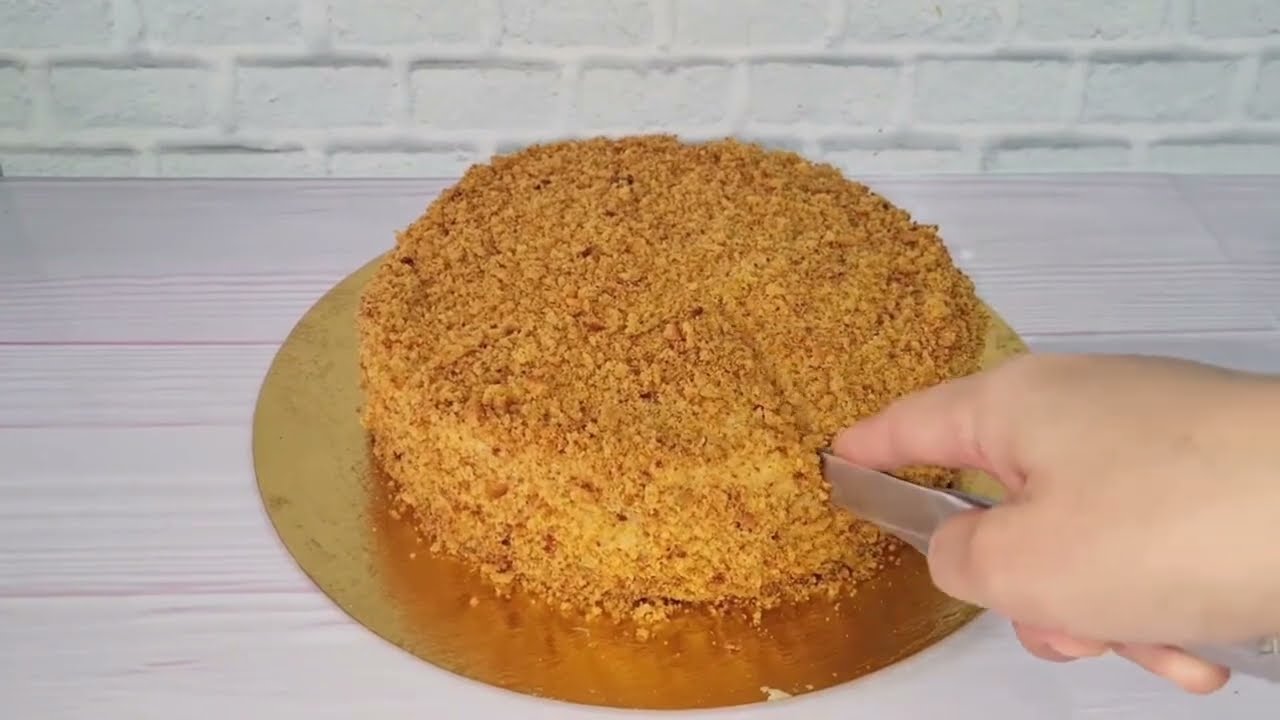 Безглютеновый медовый торт