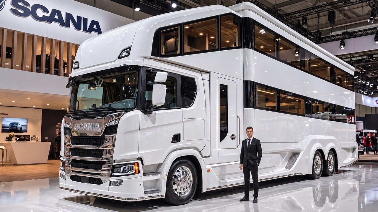 INSIDE the $6 MILLION Scania MEGA DECK 6x6! 🤯 The Ultimate 2027 Luxury Motorhome?