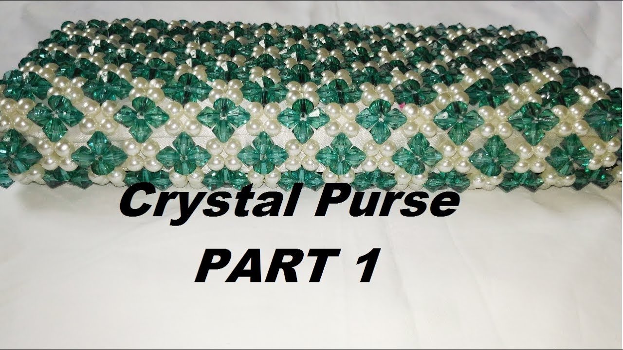 How to make  Crystal  Purse. Part 1. Design 1|  Nomi.Namita crafts