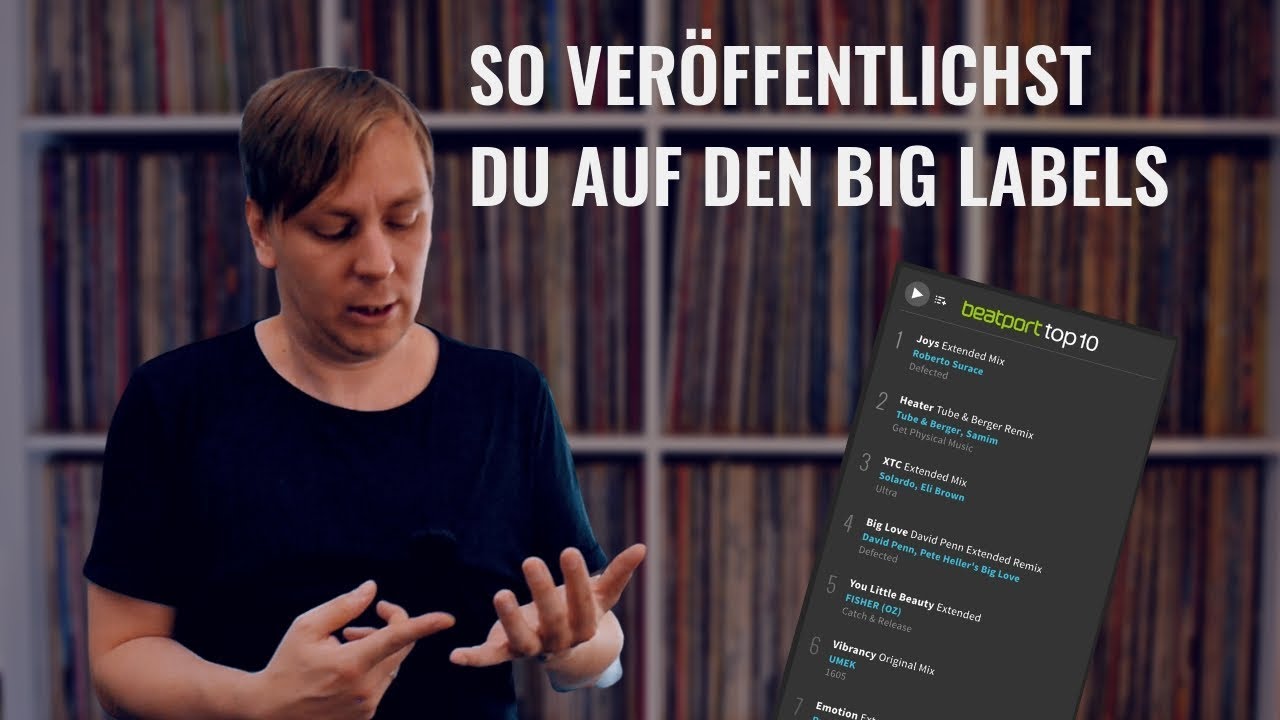 Auf den Top Labels veröffentlichen - So bekommst du ein dickes Release
