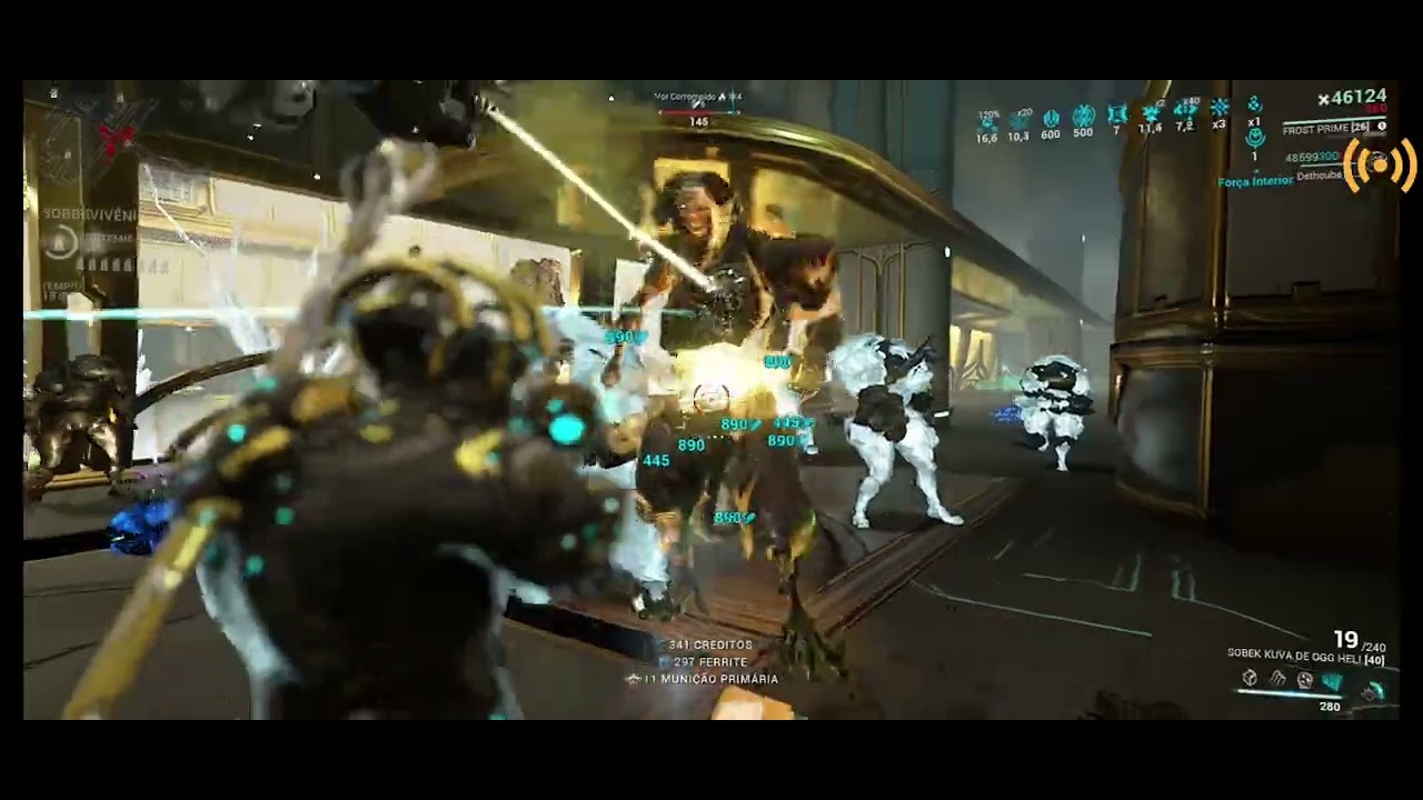 Frost gameplay warframe no commentary