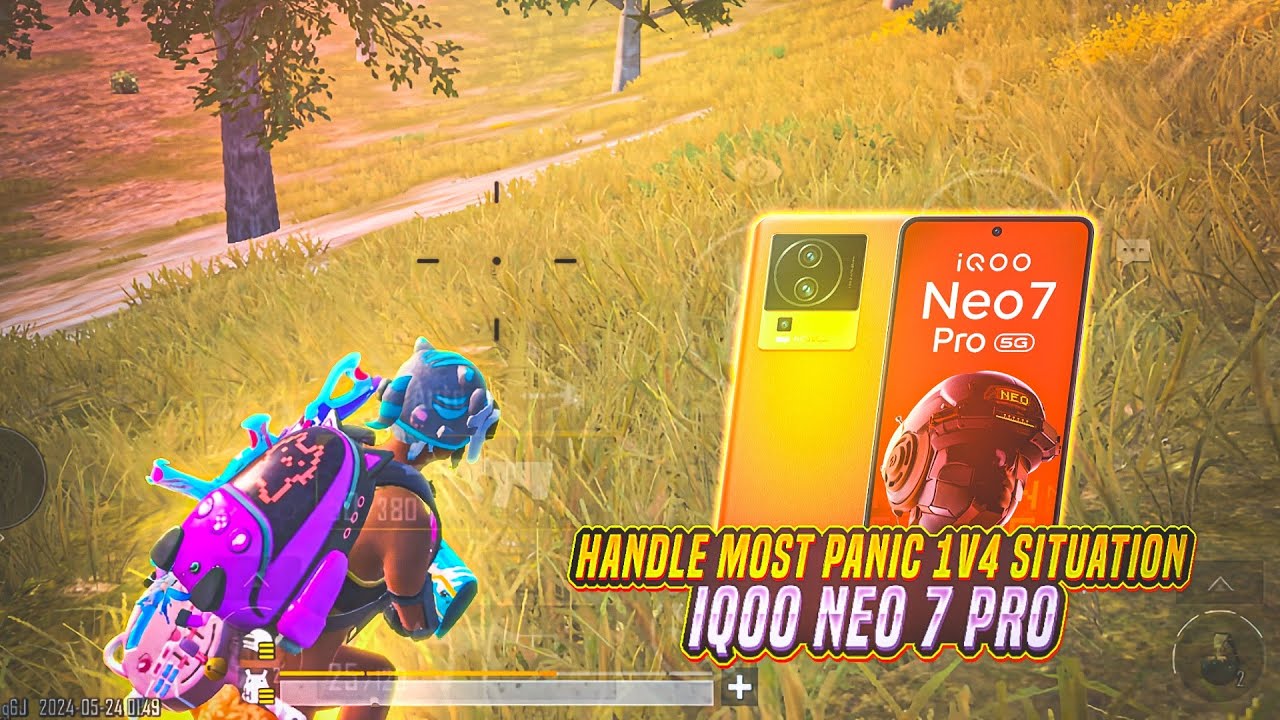 HANDLE MOST PANIC 1V4 CLUTCHES IN PUBG BGMI 💥 IQOO NEO 7 PRO SMOOTH + 90FPS PUBG / BGMI TEST 2024⚡