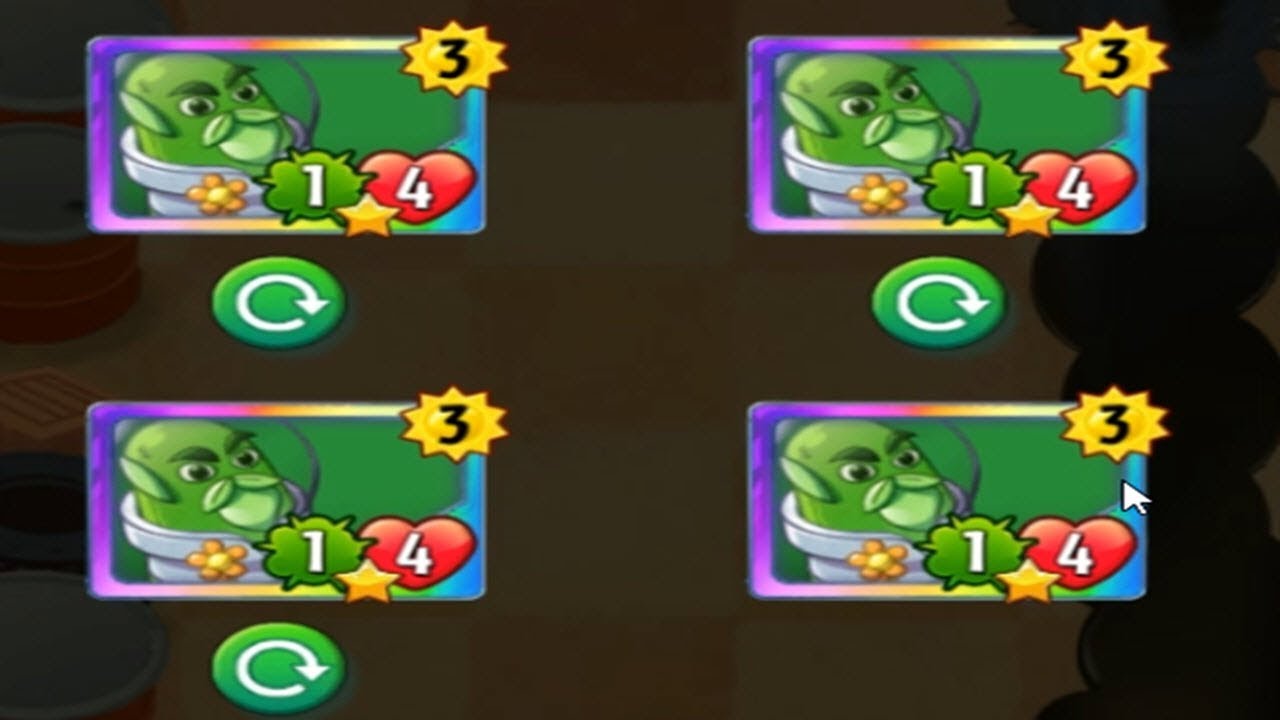 Legendary Battle with Captain Cucumber Deck - Plants vs Zombies Heroes
