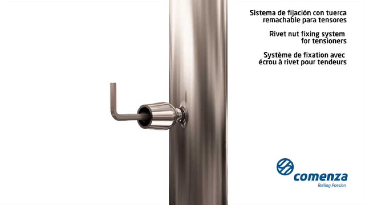 Fabricación postes de barandillas modulares en acero inoxidable Comenza