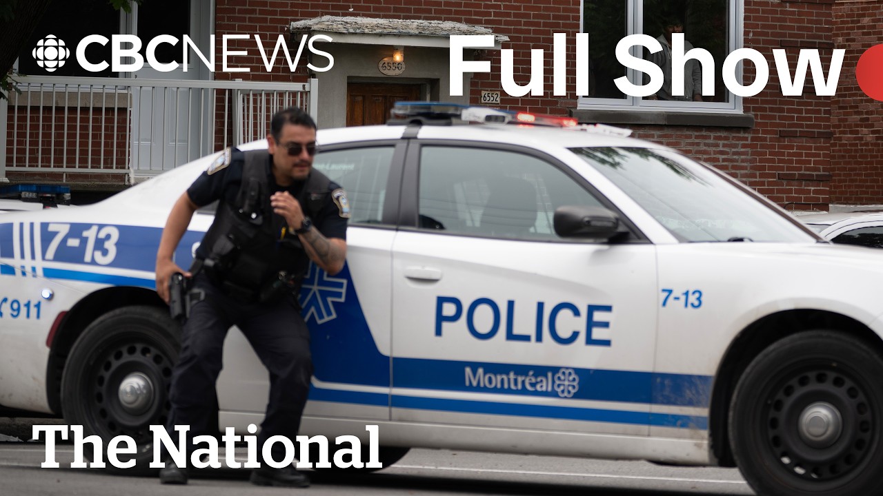CBC News: The National | Montreal police officer, bystander killed in shooting