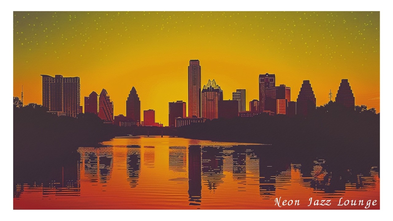 Texas Sunset Jazz House Mix | River Lounge | for Deep Work & Focus