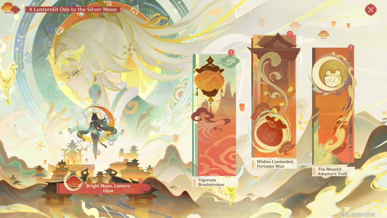 A Lanternlit Ode to the Silver Moon | Genshin Impact 6.3 Lantern Rite Event
