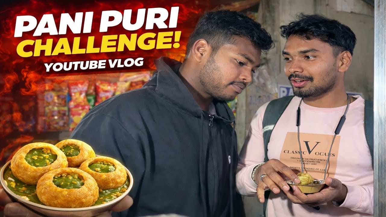 MU HARI GOLI 😔 | PANIPURI CHALLENGE RE |