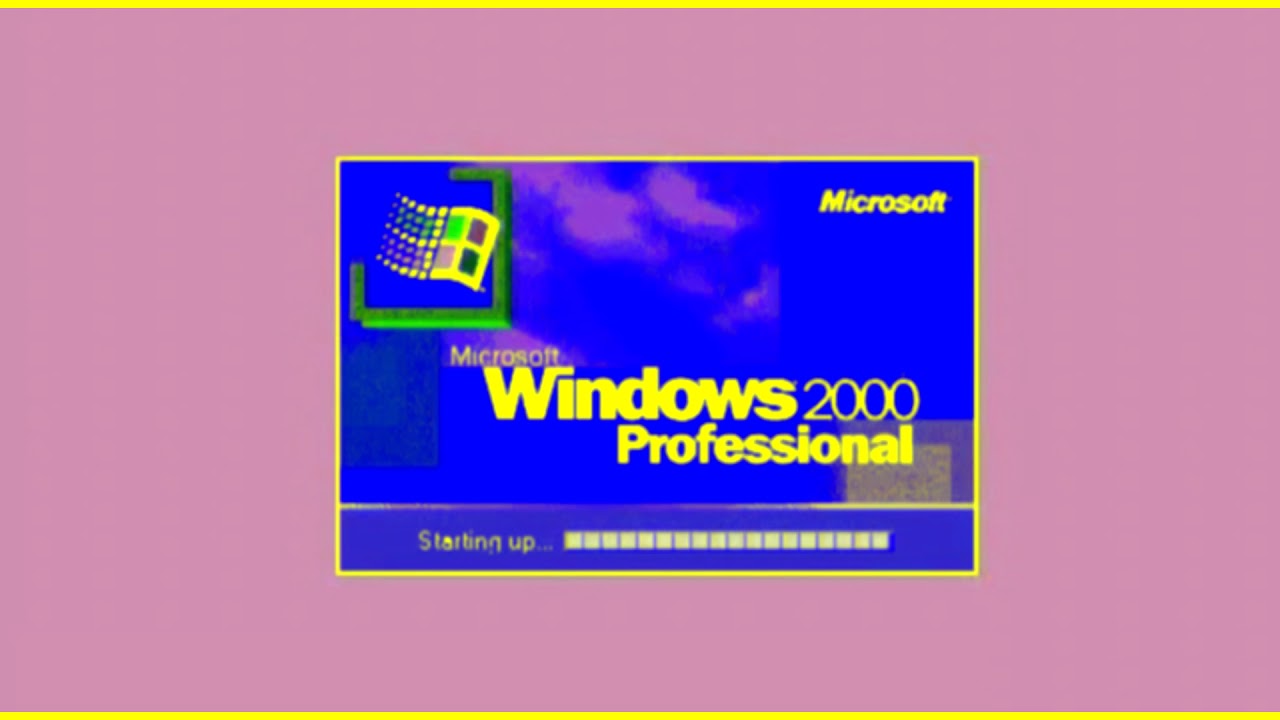 Windows Beta 3 Startup in Preview 2l Effects