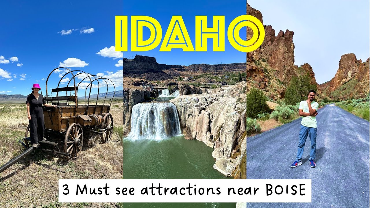 Top 3 attractions near Boise | Visit IDAHO 2025 [4K]