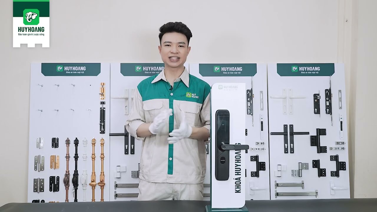 KHÓA ĐIỆN TỬ TNHD11 HUY HOÀNG - HƯỚNG DẪN LẮP ĐẶT VÀ SỬ DỤNG