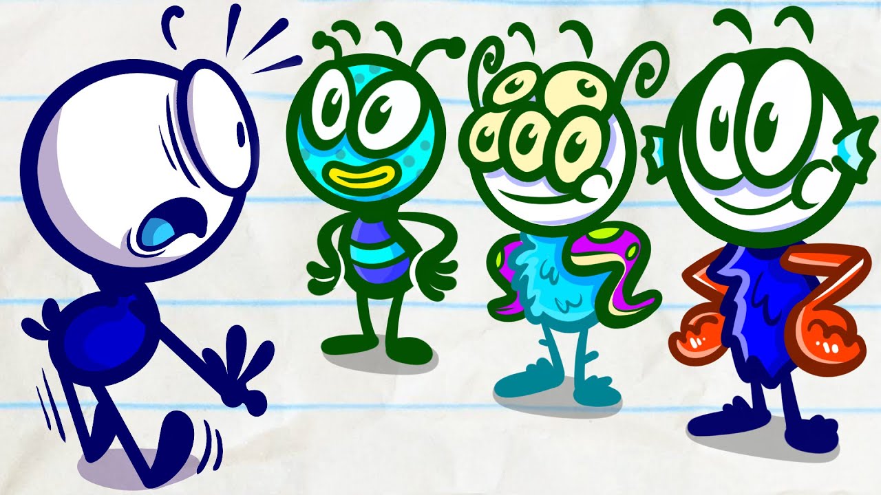 Pencilmate's NEW Scene | Animated Cartoons Characters | Animated Short Films | Pencilmation