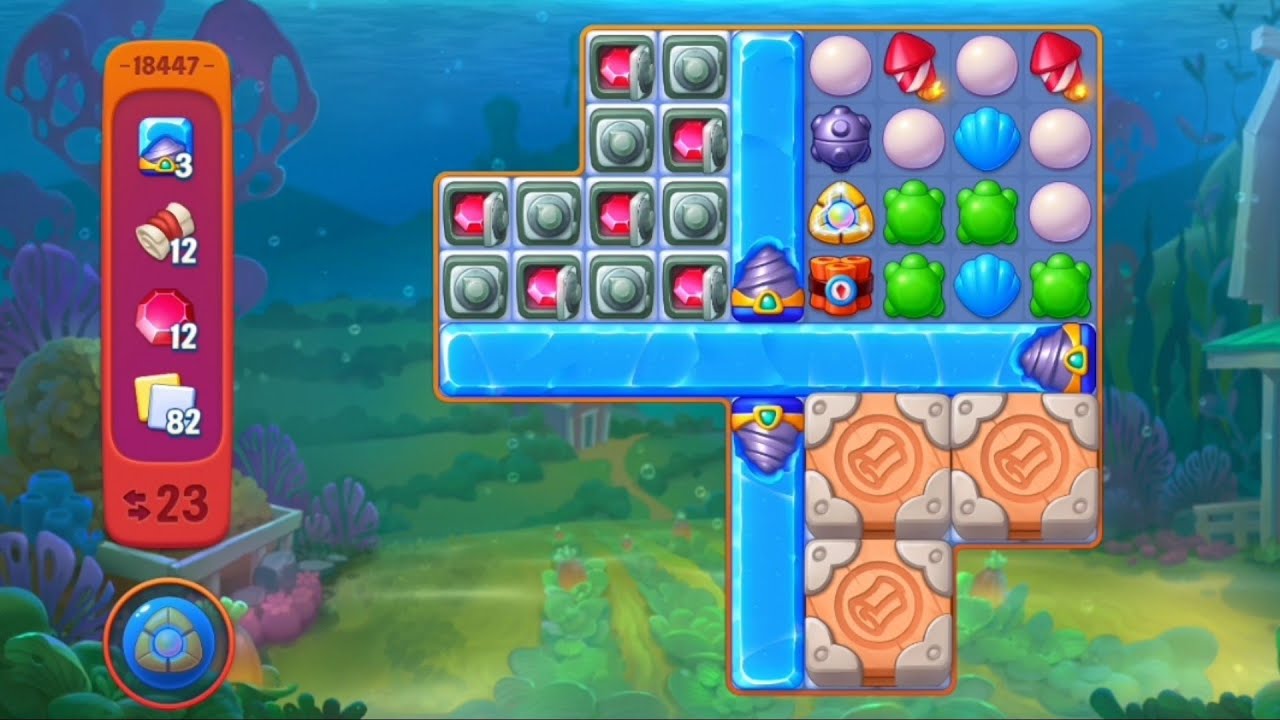 🎯 Fishdom 18447 Challenge Level + 🧨🧨💣💥