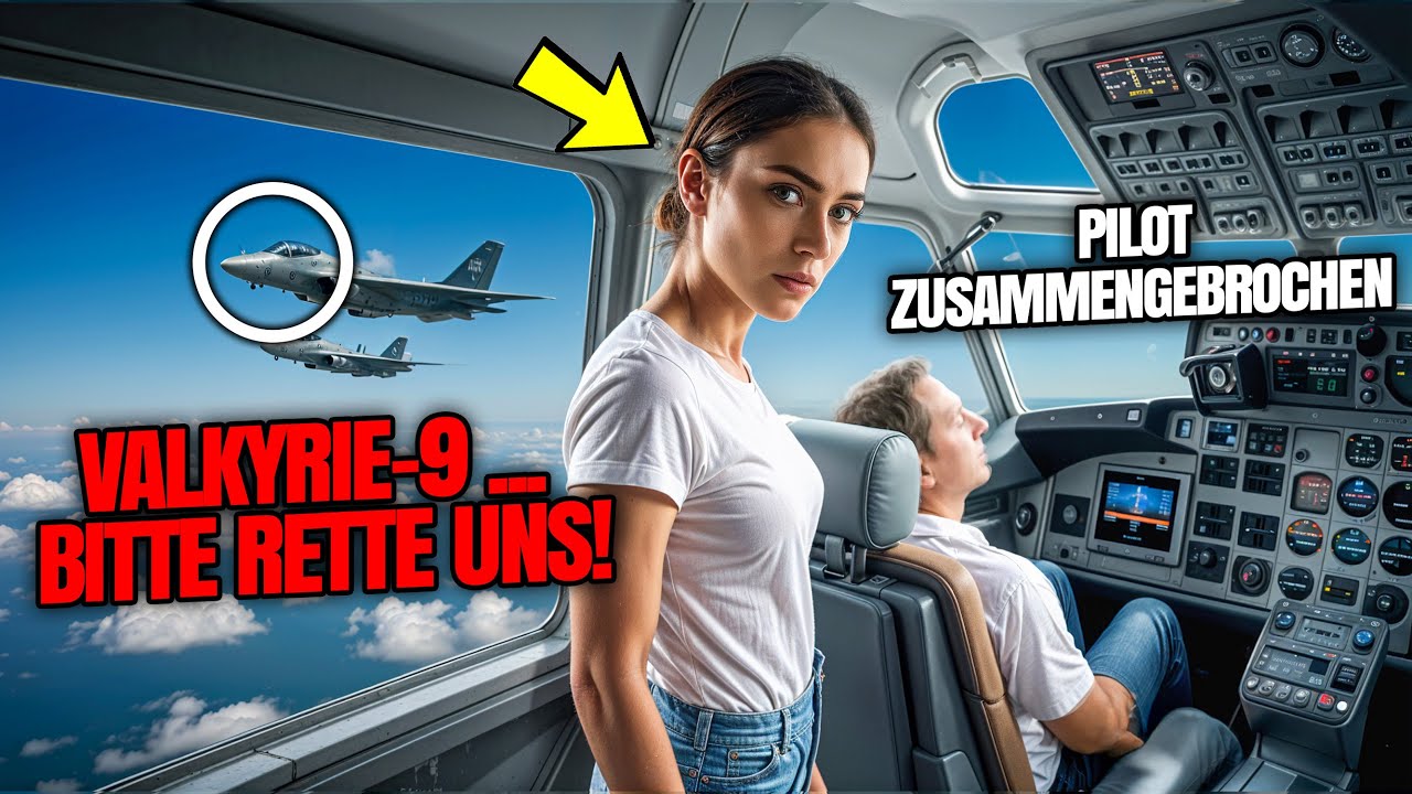 Sie war nur Passagierin – bis der Pilot zusammenbrach und die F-22s sie bei ihrem Rufzeichen riefen