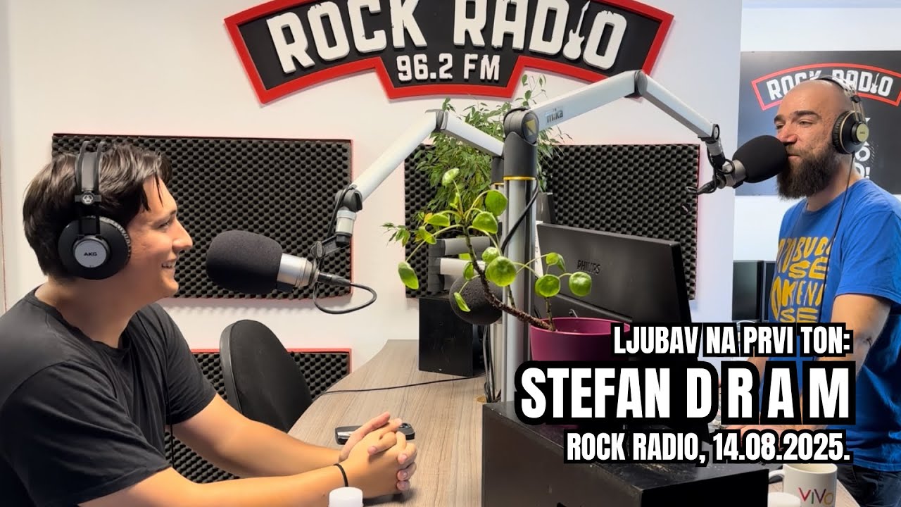 Ljubav na prvi ton: STEFAN D R A M (Rock Radio, 14.08.&rsquo;25)