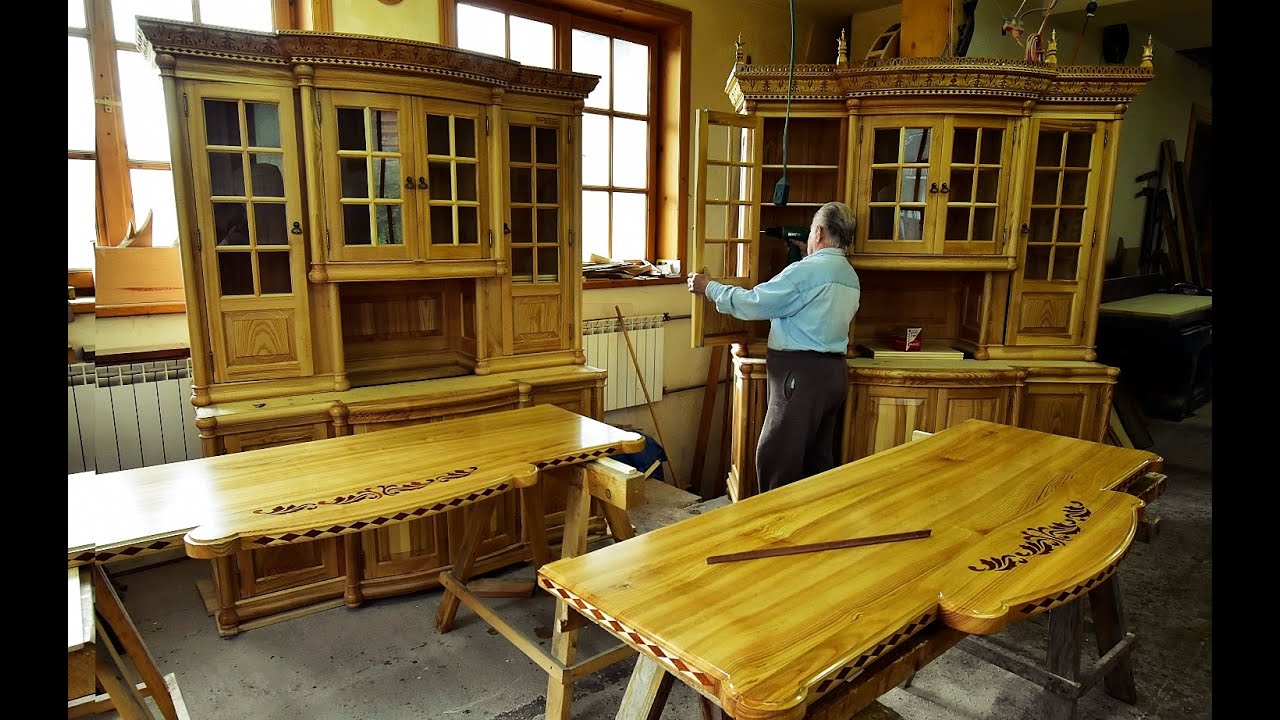DRESSER / KREDENS ... BUDOWA ... KONSTRUKCJA ... W SKR&Oacute;CIE