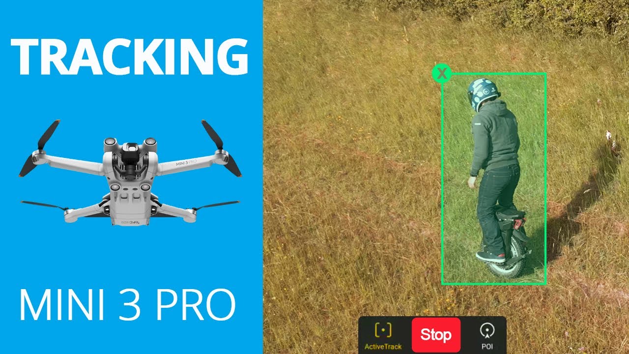 DJI MINI 3 PRO : La fonction SUIVI / TRACKING