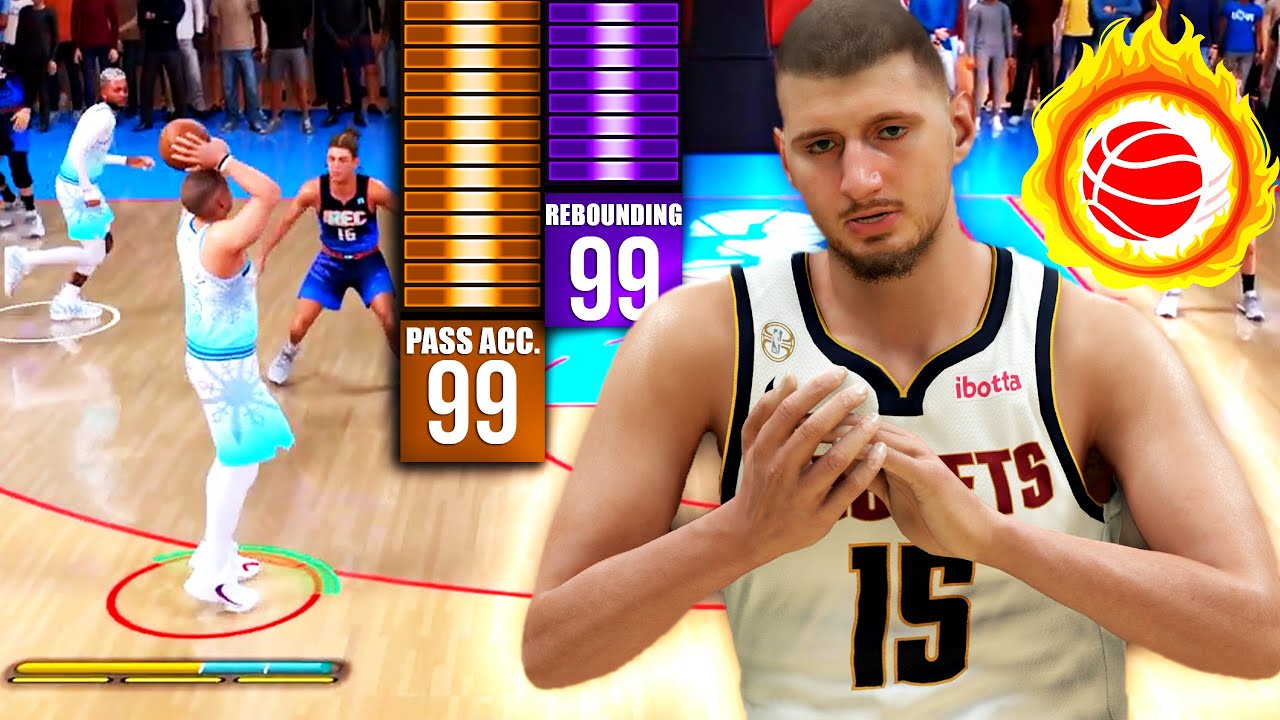 Nikola Jokic + 99 PASS ACCURACY & DISH MASTER is the BEST CENTER For Random Rec!