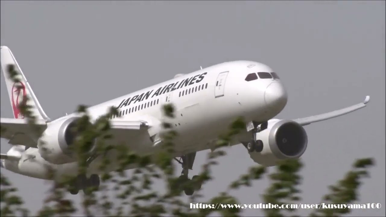 ✈✈成田空港 壮絶ゴーアラウンド”JALは二回目Go Around ゴーアラウンド二連発 windshear低気圧の通過で 大荒れの成田空港 Super Crosswind NaritaAirport