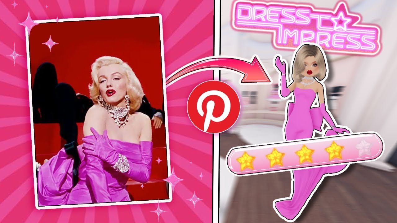 PINTEREST Picks My DRESS TO IMPRESS Outfits (ROBLOX)