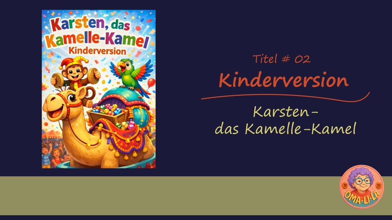 Karsten, das Kamelle-Kamel / Kids-Version