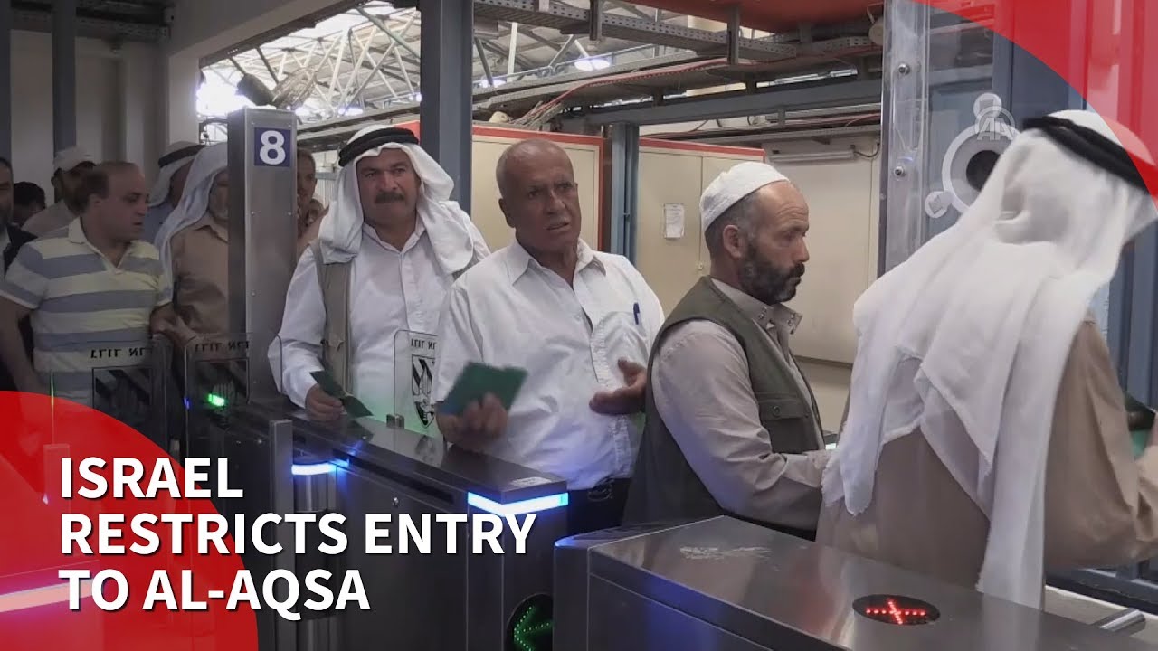 Israel limits Palestinian access to Al-Aqsa Mosque