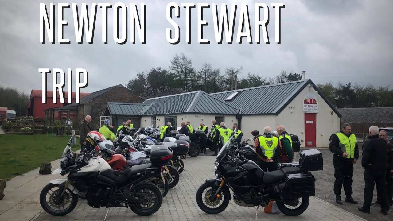 Outward trip to Newton Stewart Scotland