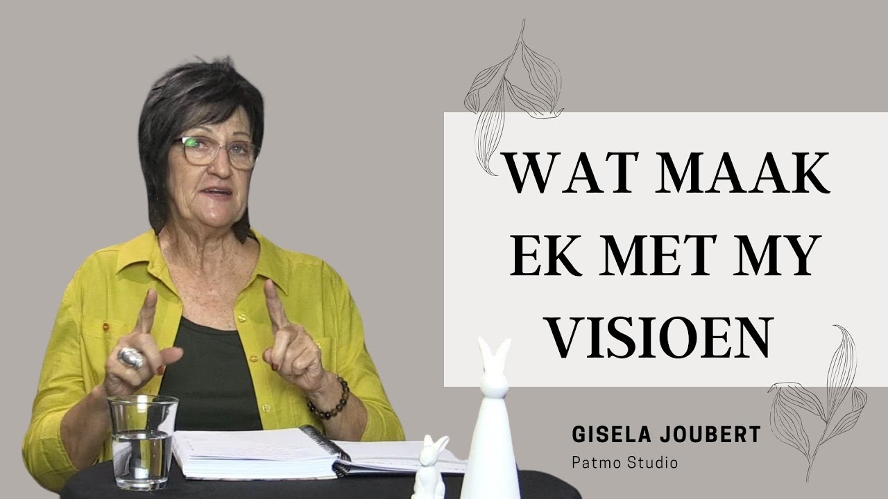 WAT MAAK EK MET MY VISIOEN WAT EK GESIEN HET